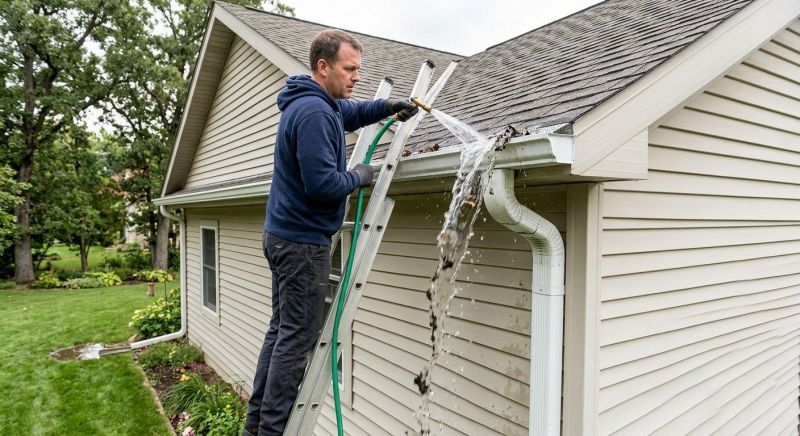 Clogged Gutter Clearing in Arvada, CO