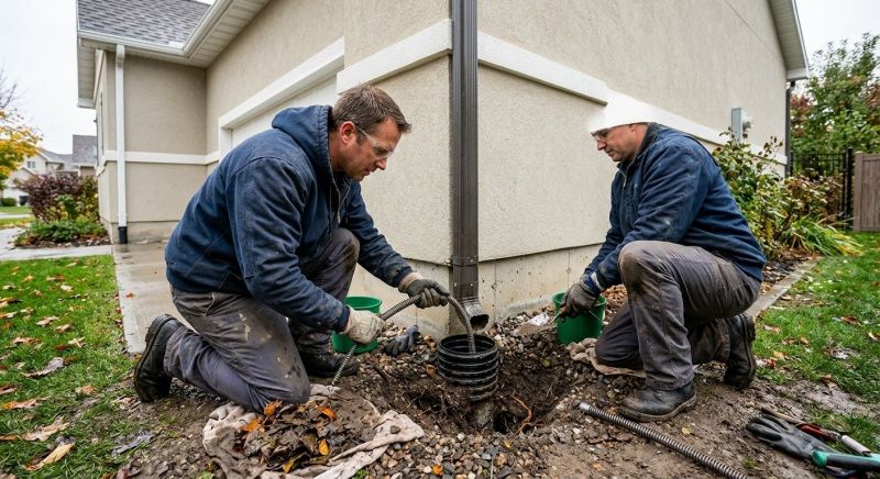 Downspout Cleaning in Arvada, CO