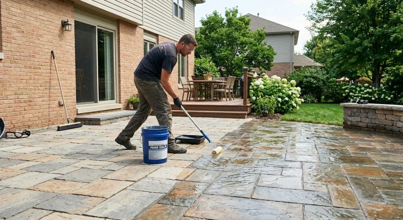 Flagstone Sealing in Renton, WA