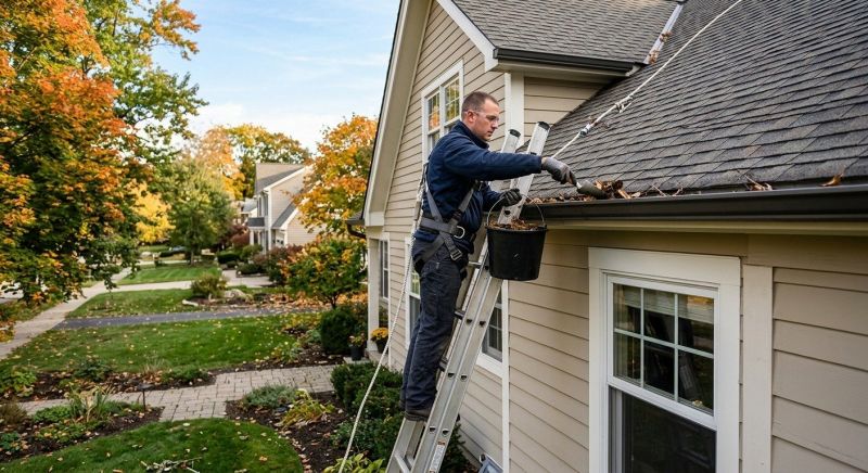 Gutter Downspout Unclogging in Pittsburgh, PA