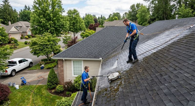 Residential Roof Cleaning in Vancouver, WA