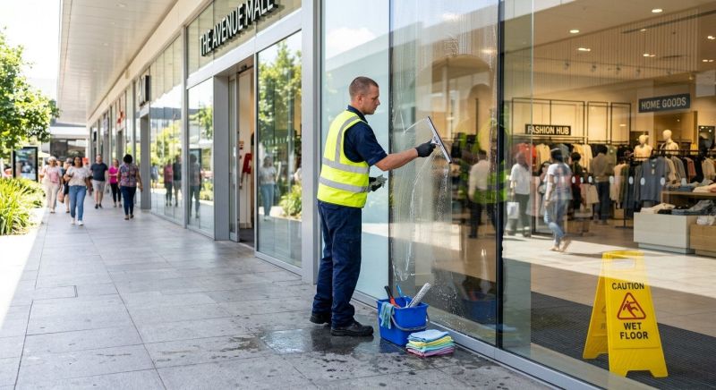 Shopping Mall Window Cleaning in Denver County, CO
